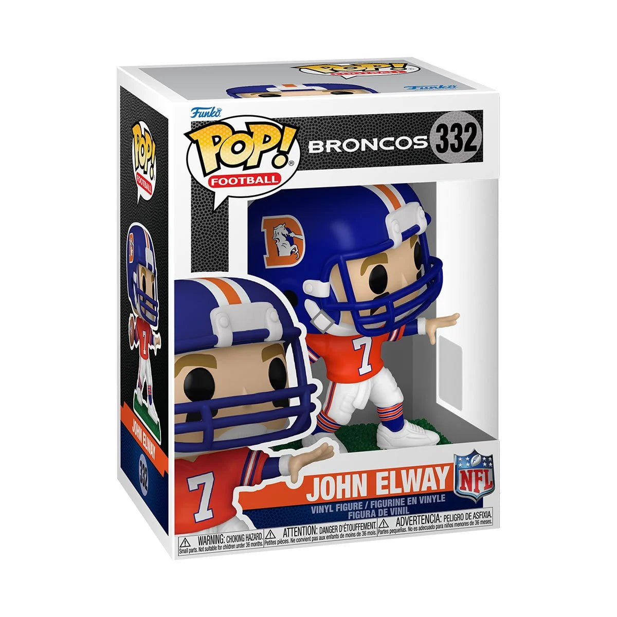 Pop Nfl Legends John Elway Broncos Figure