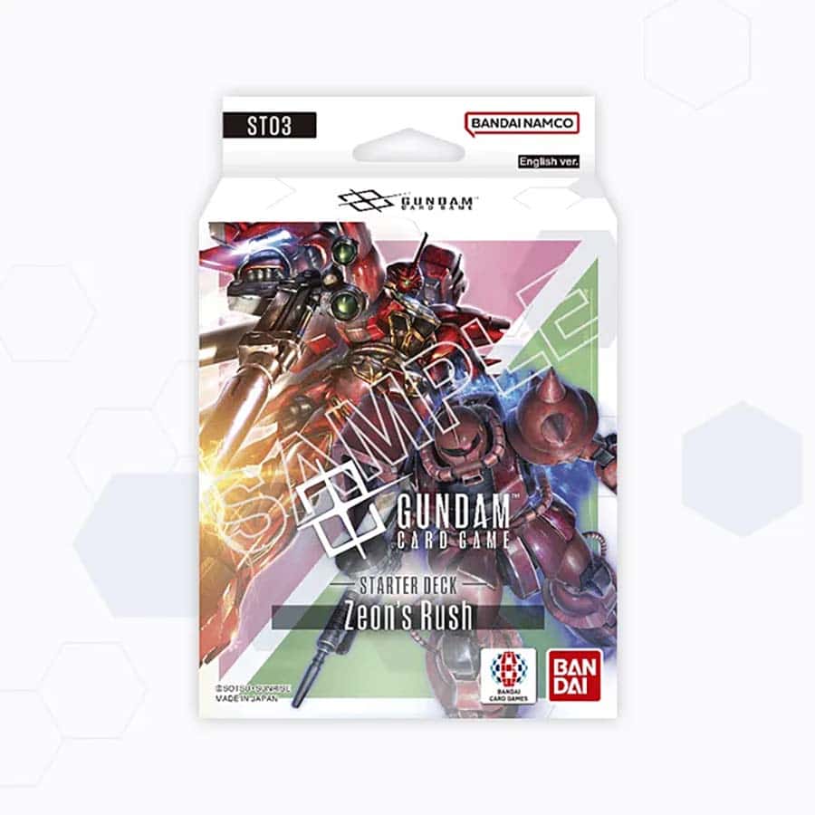 GUNDAM TCG Starter Deck 03: Zeon's Rush