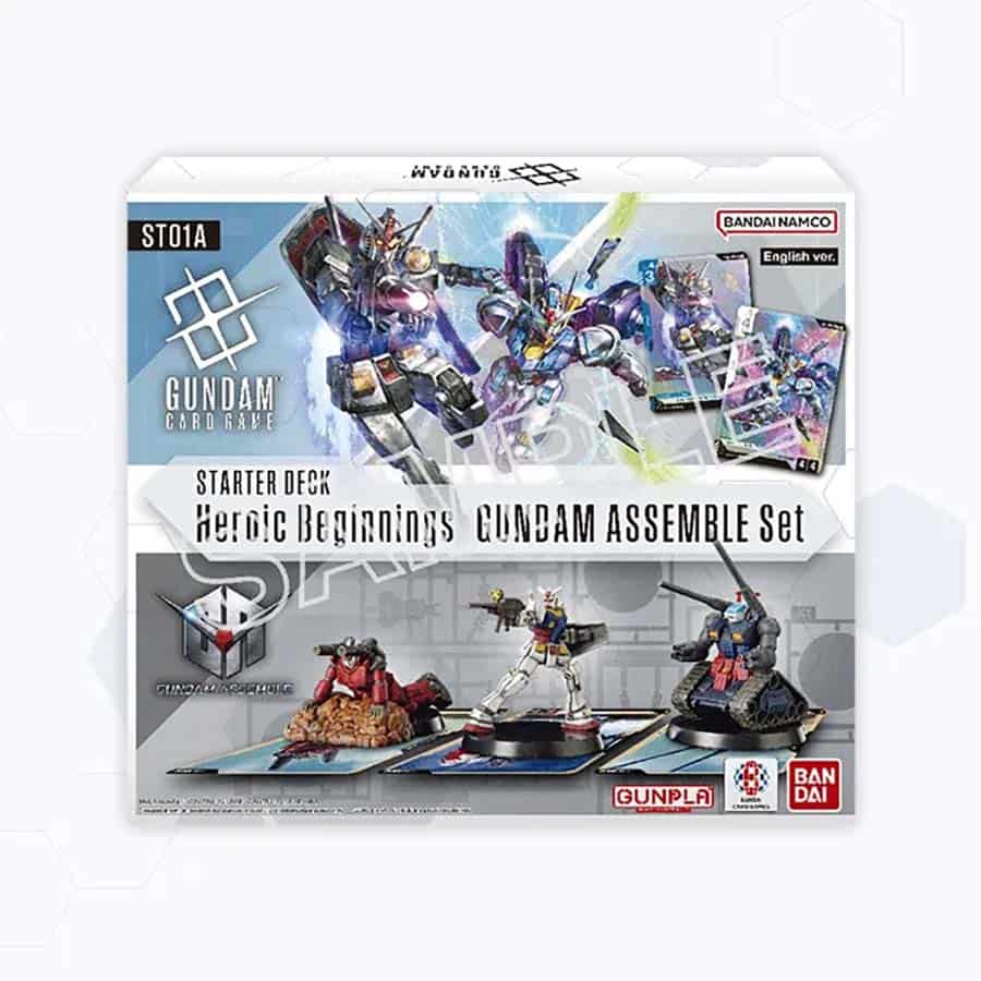GUNDAM TCG Gundam Assemble Starter Set - Starter Deck 01: Heroic Beginnings