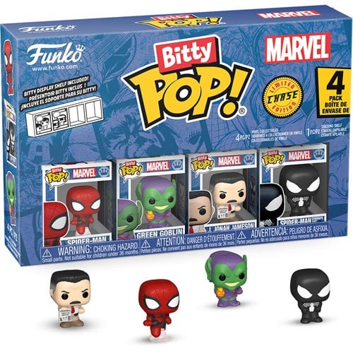 Bitty Pop Spider-Man Spider-Man 4pk