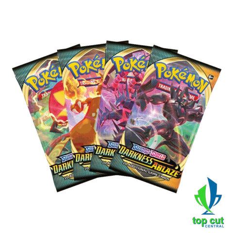Sword & Shield - Darkness Ablaze - Booster Pack Art Set