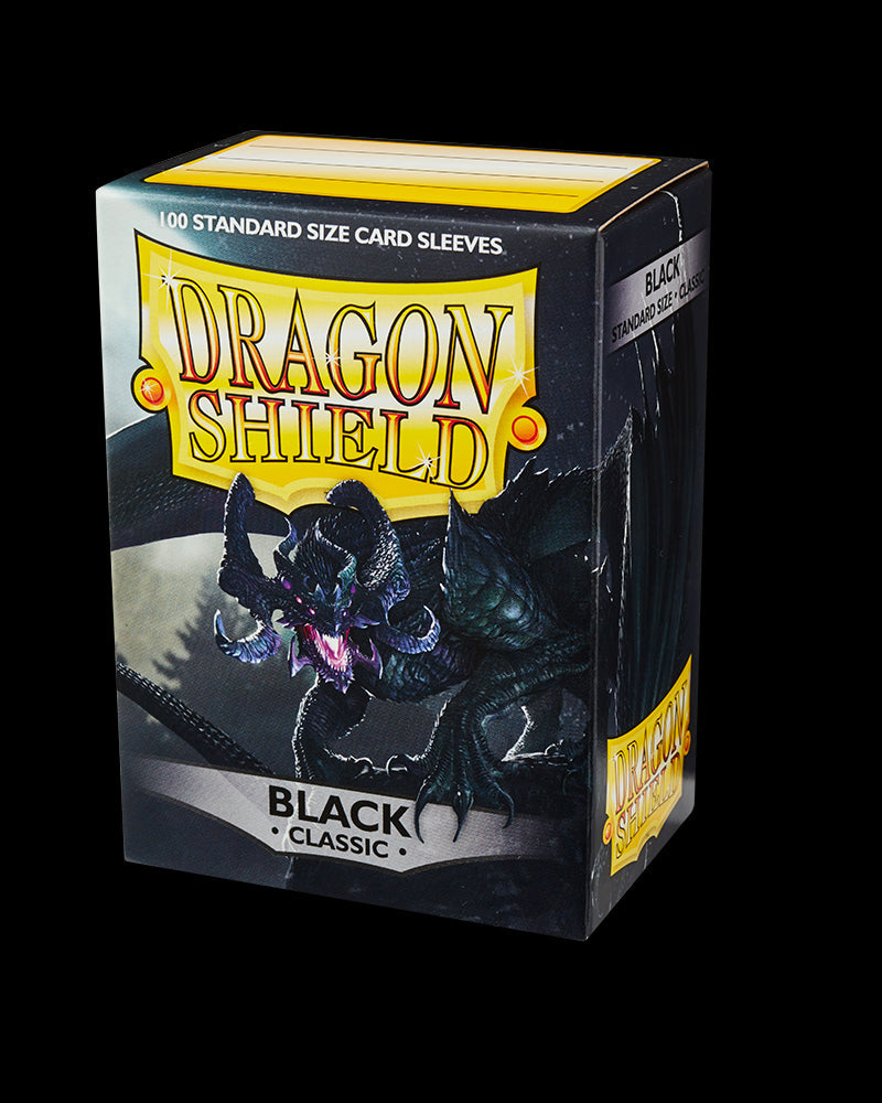 Dragon Shield Sleeves: Standard Classic - Black 100CT