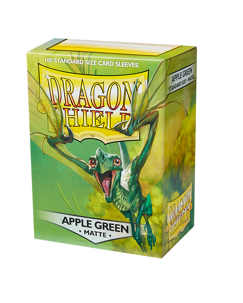Dragon Shield Sleeves: Standard Matte - Apple Green 100CT