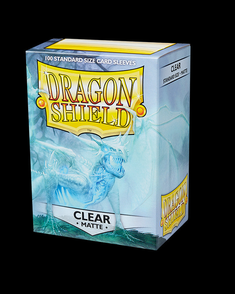 Dragon Shield Sleeves: Standard Matte - Clear 100CT
