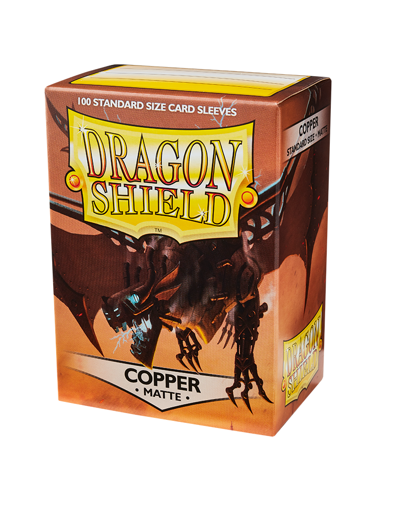 Dragon Shield Sleeves: Standard Matte - Copper 100CT
