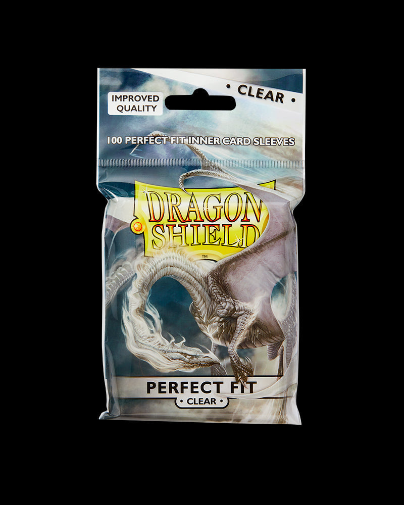 Dragon Shield - Perfect Fit Sleeves - Standard Size Clear (100ct)