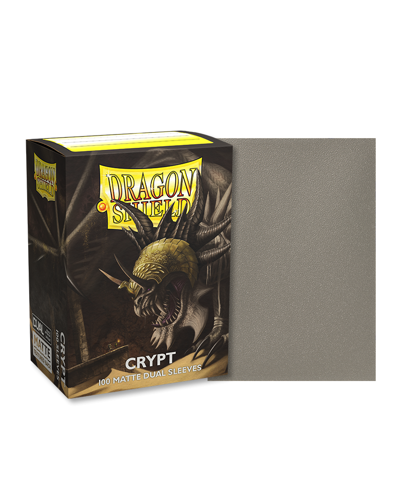 Dragon Shield Sleeves: Standard Matte Dual - Crypt 100CT
