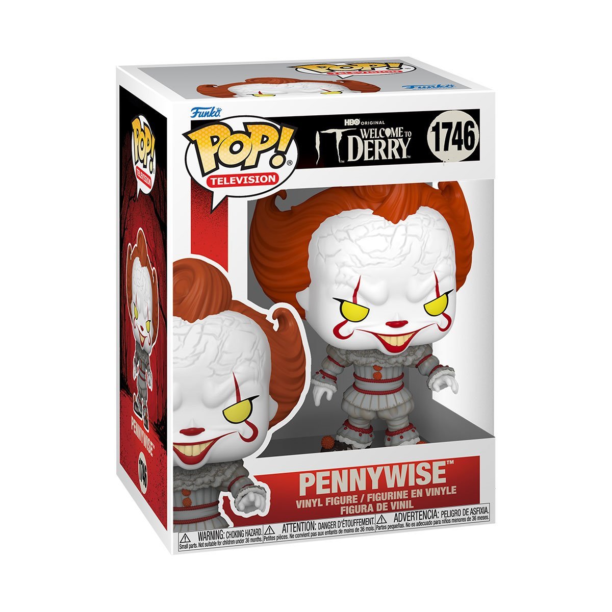 Pop TV Welcome To Derry Pennywise Figure