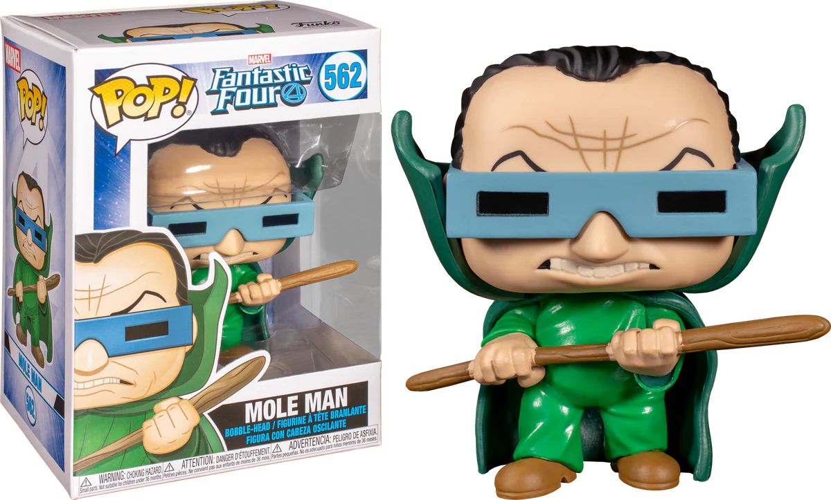 Funko POP! Marvel: Fantastic Four - Mole Man #562