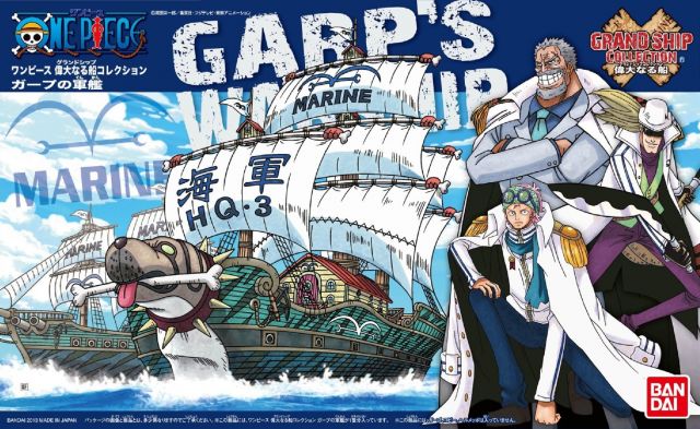 One Piece #08 Garp's Marine Ship - Grand Ship Collection