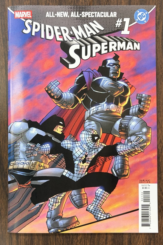 Spider-Man/Superman #1 Frank Miller Variant 1:50 Incentive - 1ST PRINT NM