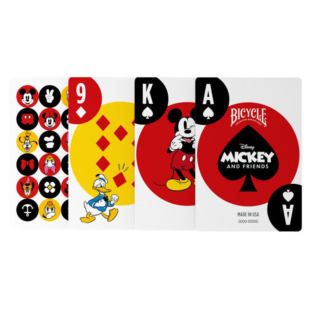 Playing Cards: Bicycle: Disney Mickey and Friends