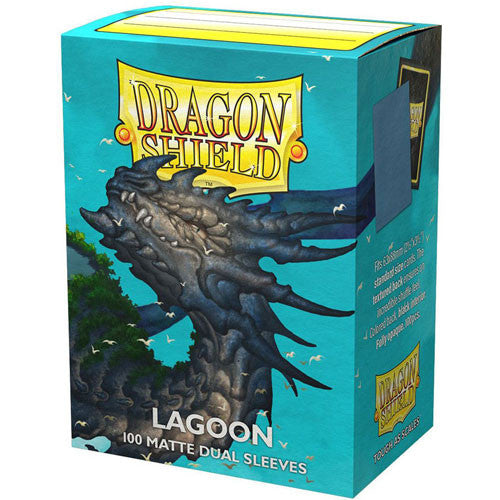 Dragon Shield Sleeves: Standard Matte Dual - Lagoon 100CT