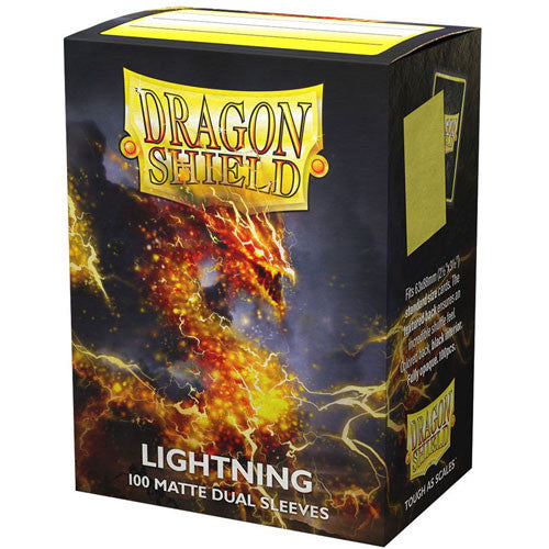 Dragon Shield Sleeves: Standard Matte Dual - Lightning 100CT