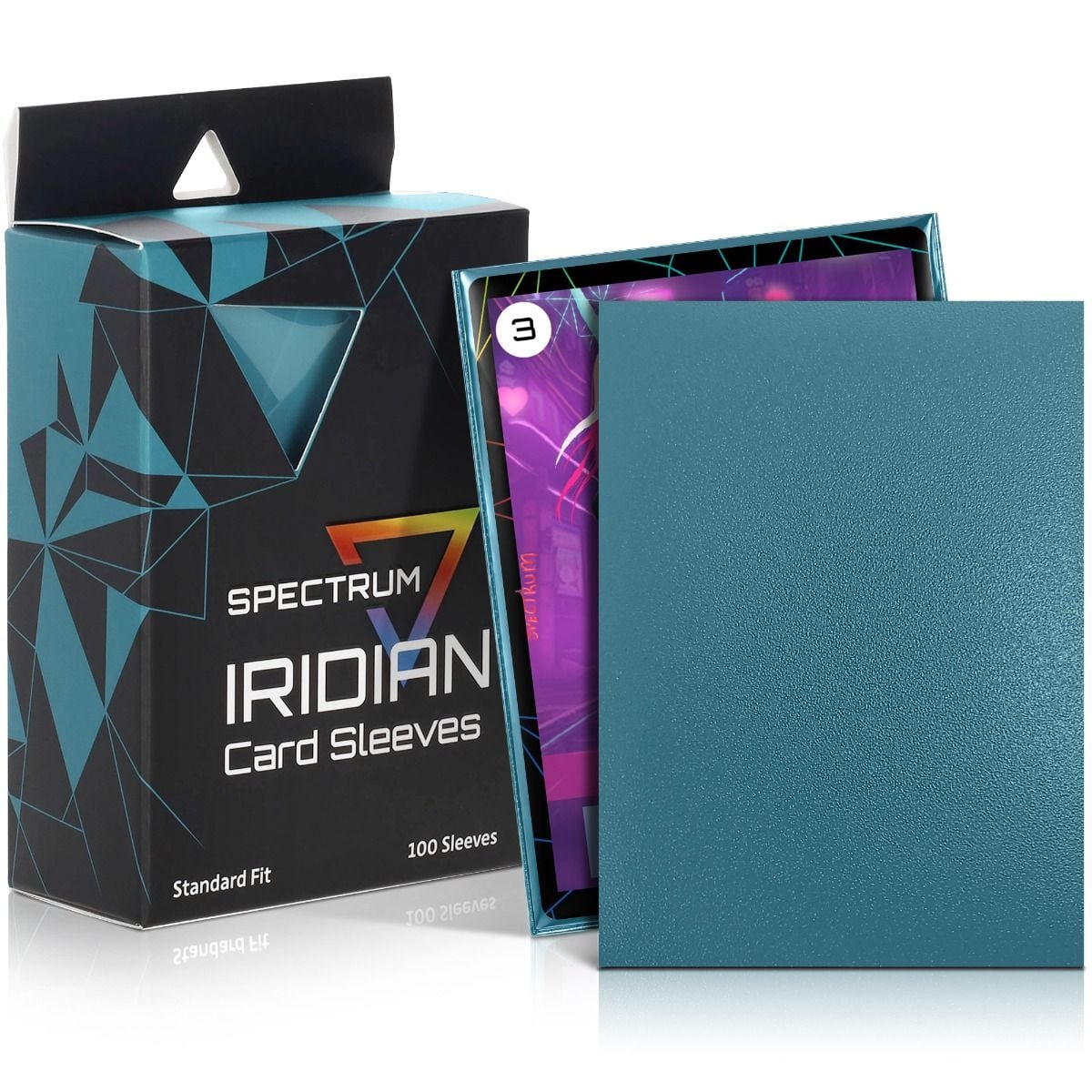 Iridian Matte Sleeves - Petrol