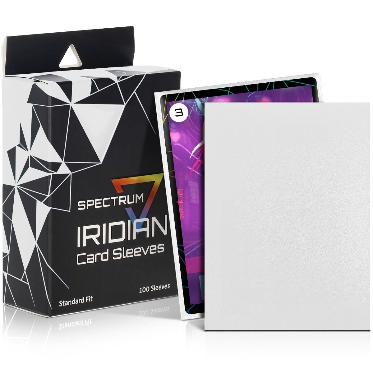 Iridian Matte Sleeves - White