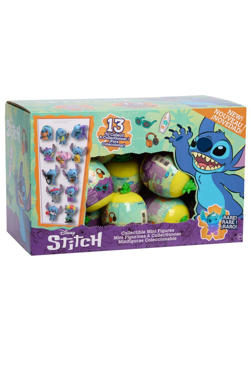 Disney Stitch Collectible Mini 2 Inch Figure Pineapple Capsule