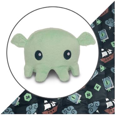 Plushie Tote: Mint Cthulhu