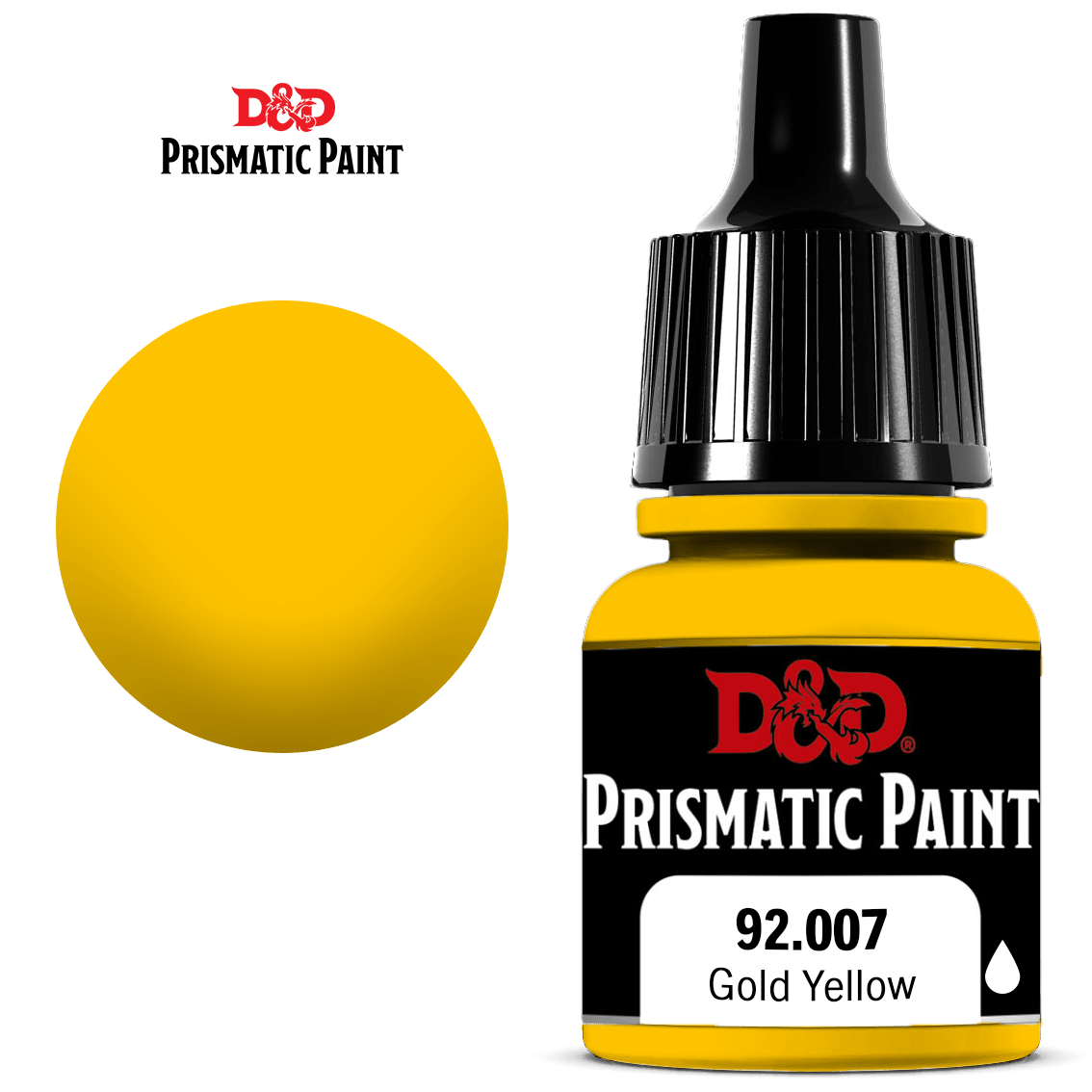 DND PRISMATIC PAINT: GOLD YELLOW 8ML