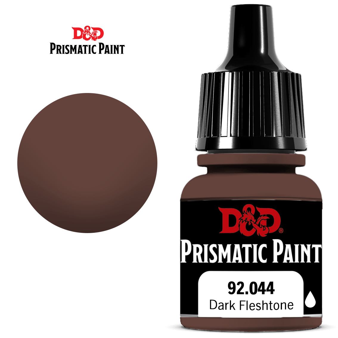 DND PRISMATIC PAINT: DARK FLESH TONE 8ML
