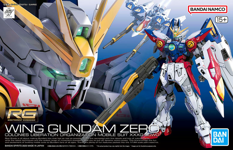 #43 Wing Gundam ZERO "Gundam Wing", Bandai Hobby RG 1/144