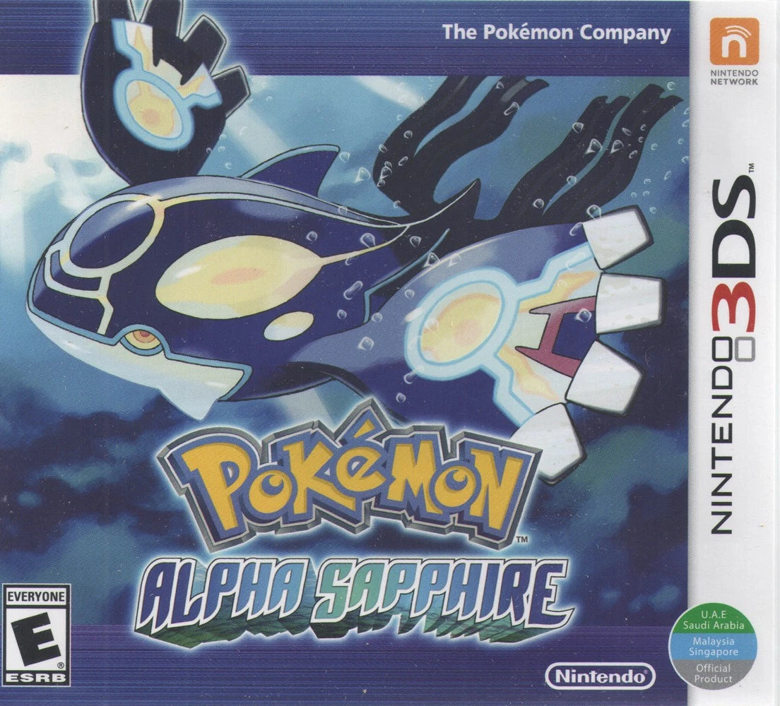 3DS: POKEMON ALPHA SAPPHIRE (World Edition) (OUT OF PRINT)