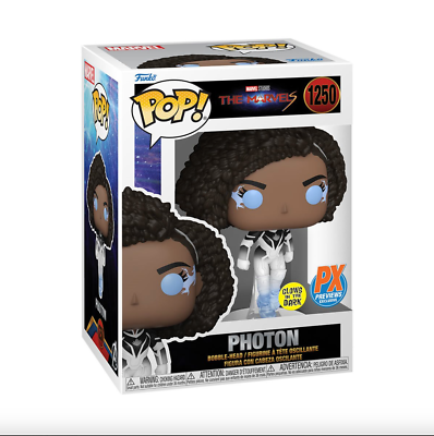 Funko POP! Marvel: The Marvels-  Photon #1250 Chase (Glows in the Dark)