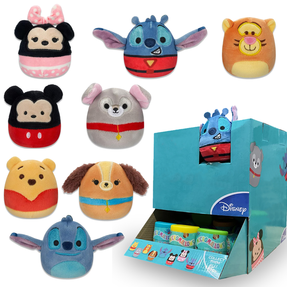 Disney Blind Box 2.5" Plush - Micromallows by Original Squishmallows