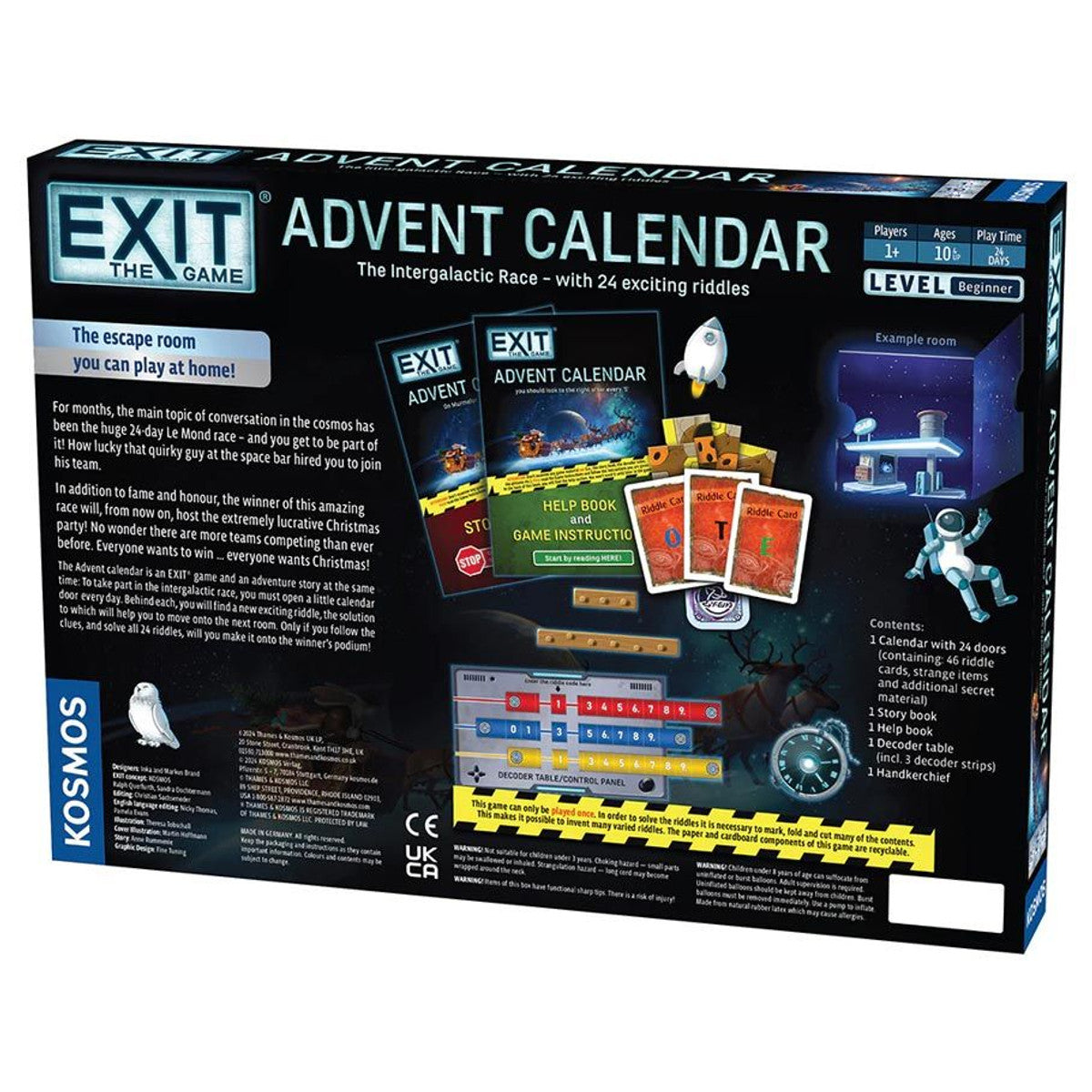 EXIT: Advent Calendar- The Intergalactic Race