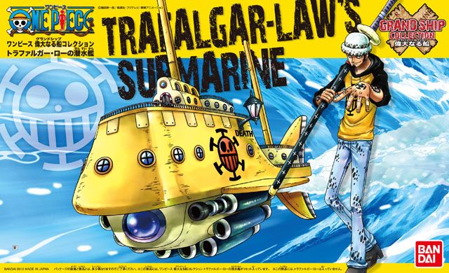 One Piece #02 Trafalgar Law's Submarine - Grand Ship Collection