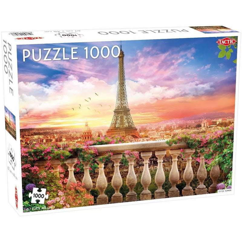 Around World Eiffel Tower Paris 1000pc Puzzle
