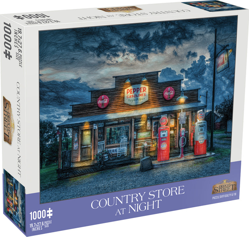 Country Store At Night 1000pcPuzzle