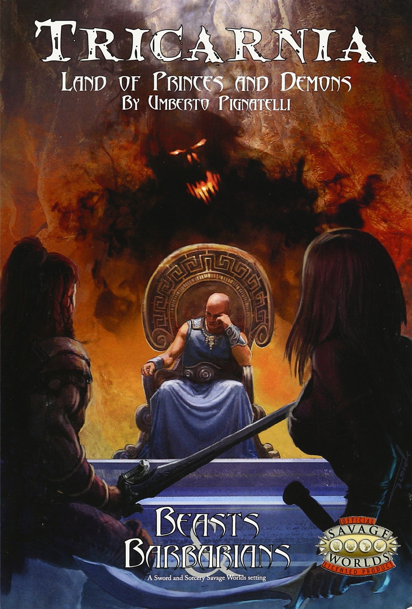 Savage Worlds Beasts Barb Tricarnia Land of Princes & Demons