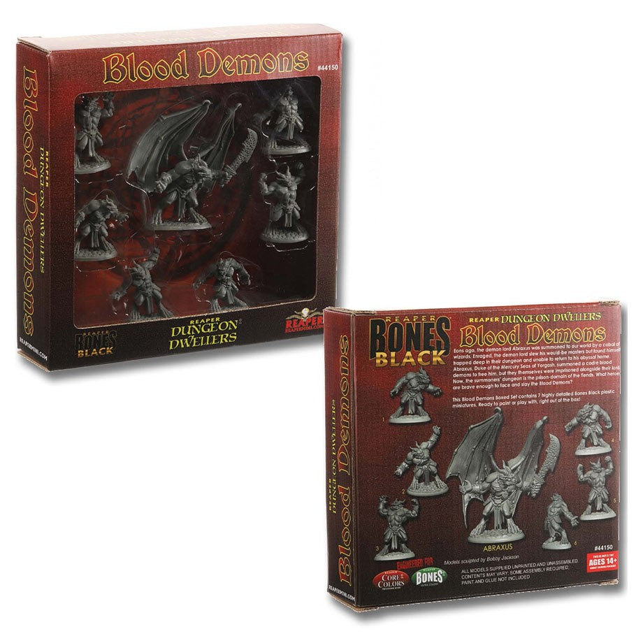 Reaper Bones Black: Dungeon Dwellers - Blood Demons Minis