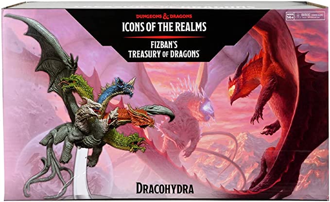D&D Icons of the Realms - Fizban's Treasury of Dragons Dracohydra Mini