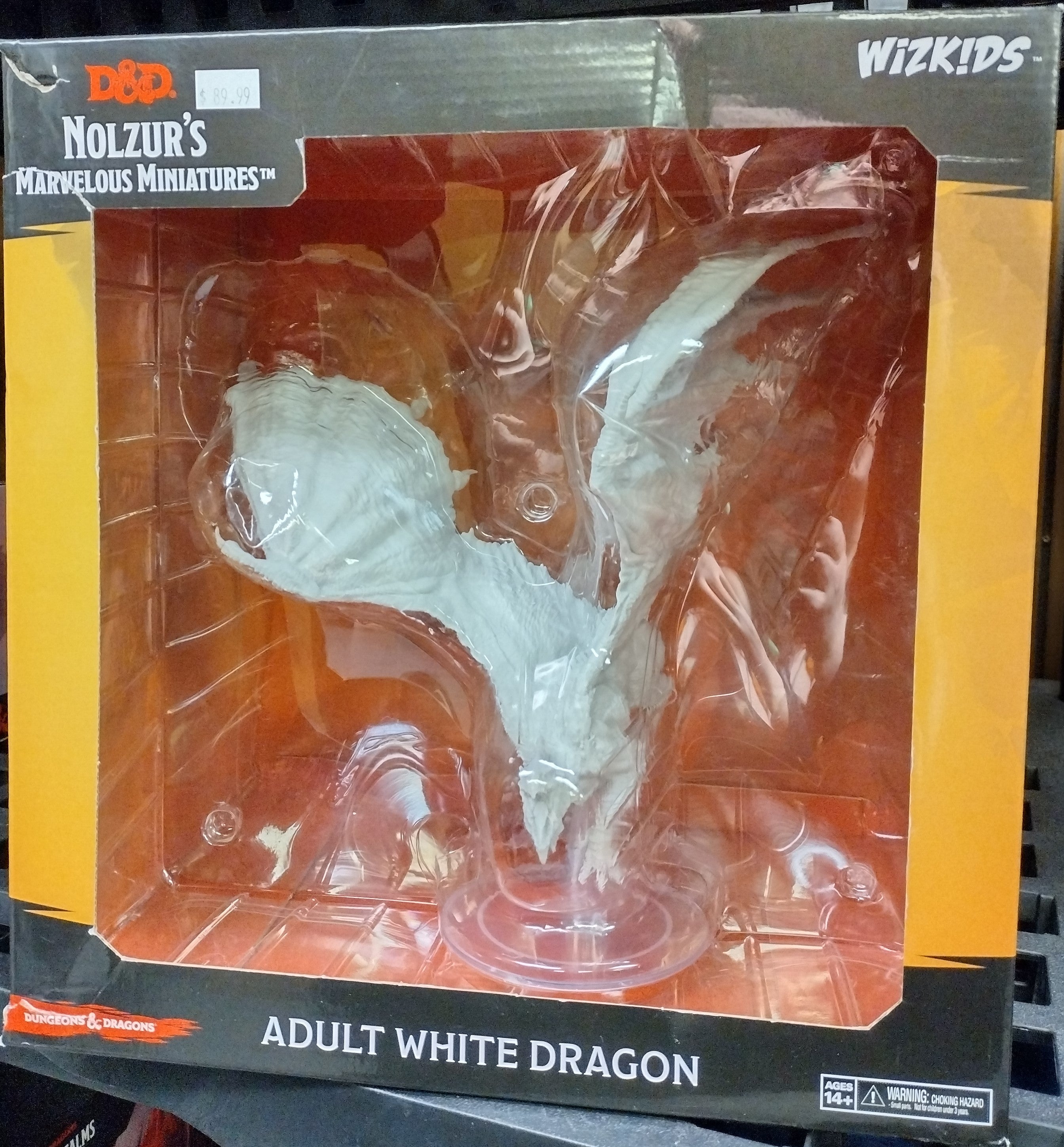 D&D Nolzur's Marvelous Miniatures - Adult White Dragon Mini