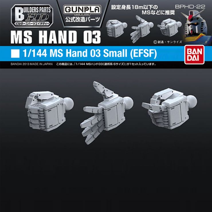 Gundam - Builder's Parts: MS Hand 03