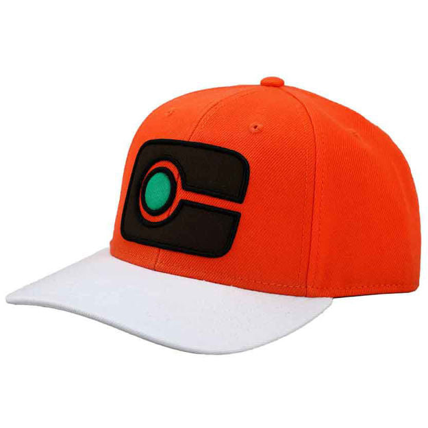 Pokemon Ash Ketchum Journeys Embroidered Pre-Curved Snapback