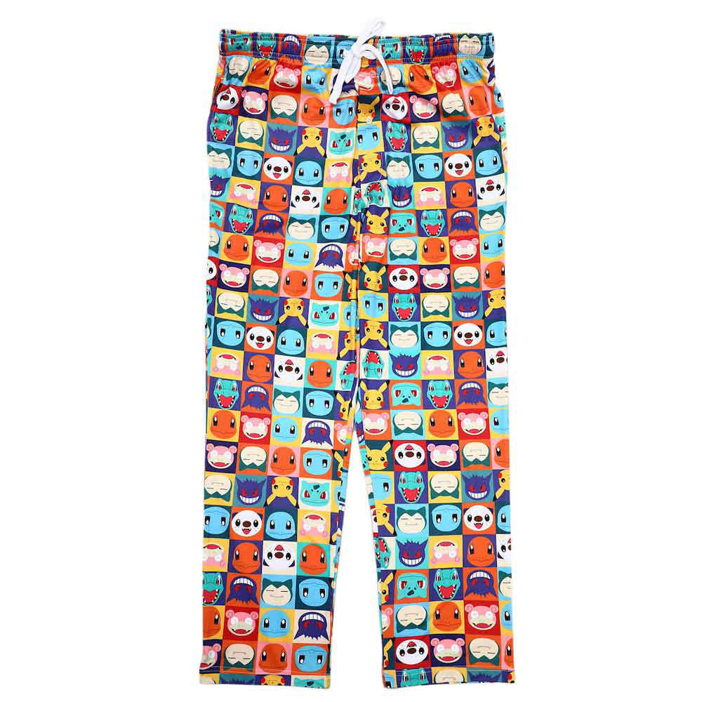 Pokemon Character Faces Sleep Pants