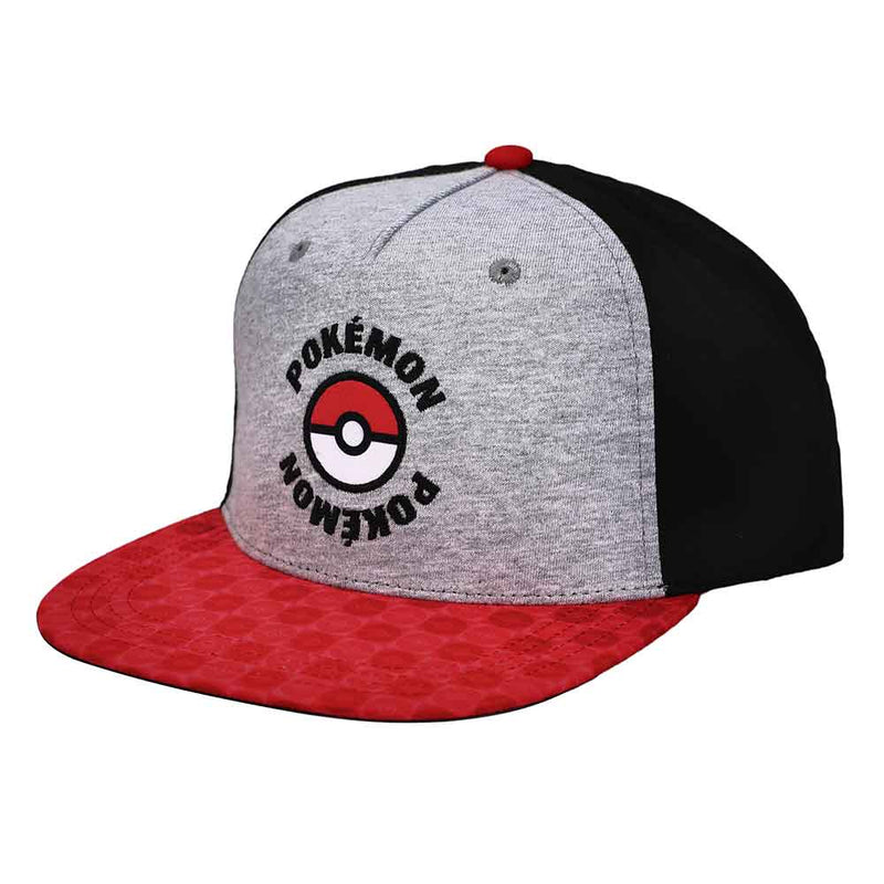 Pokemon Poke Ball Twill Flat Bill Snapback