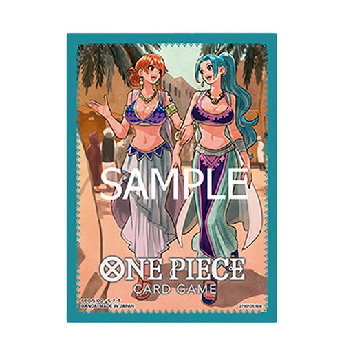 One Piece TCG: Official TCG+ Stores Sleeves Limited Edition V1 Nami & Vivi