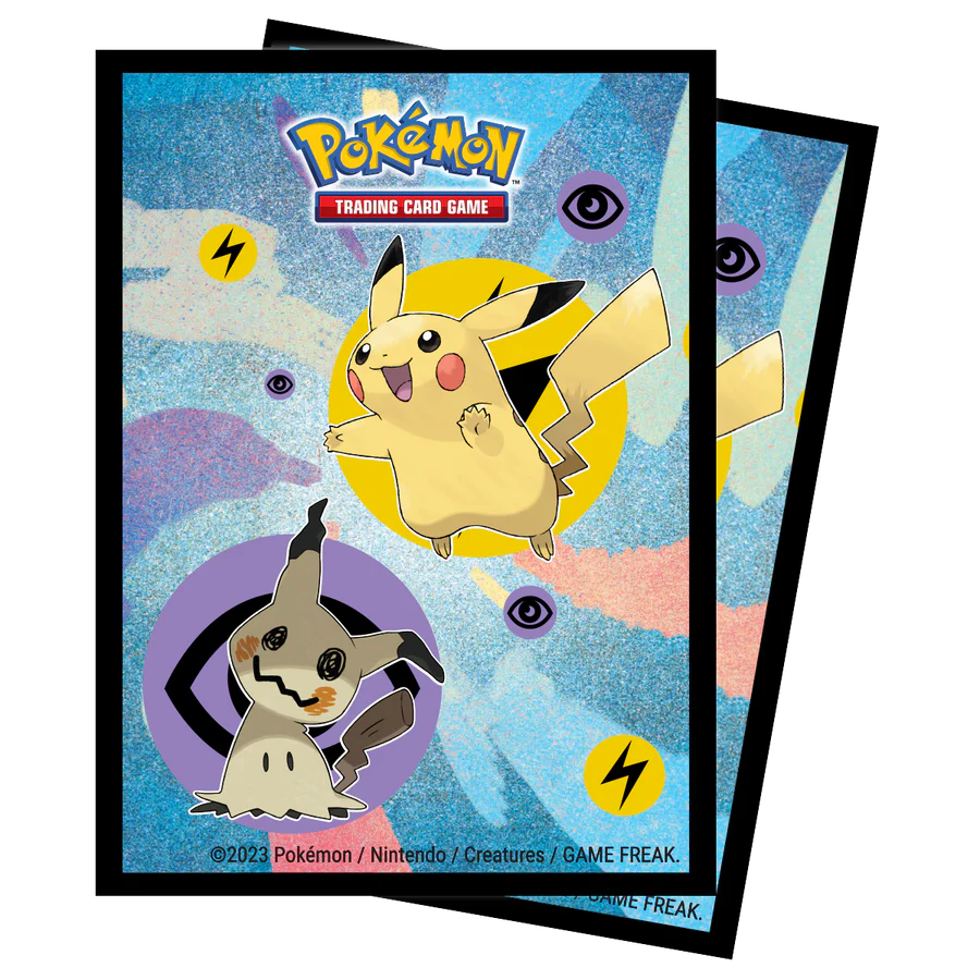 Ultra Pro - Pokemon Pikachu & Mimikyu Deck Protector Sleeves 65ct