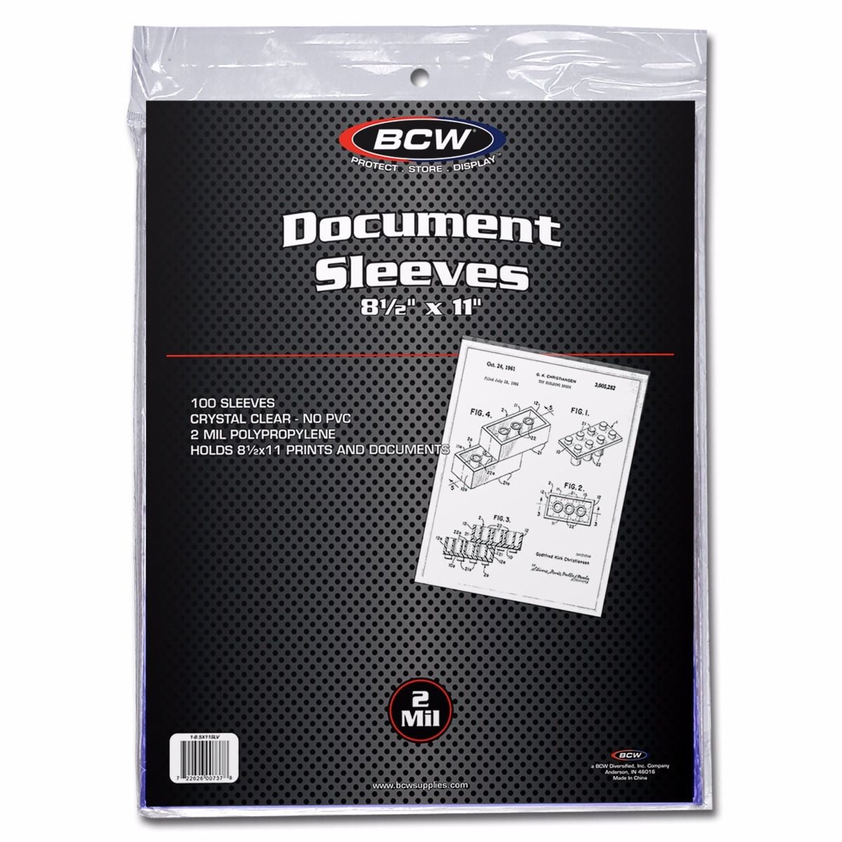 8.5X11 Document Sleeves