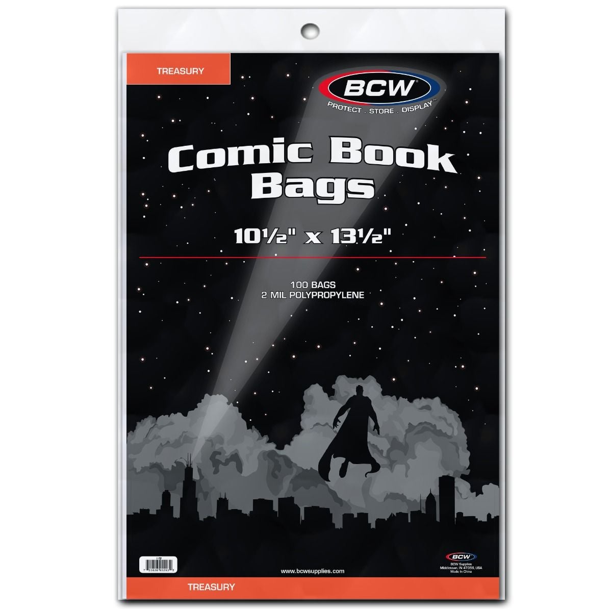 BCW Treasury Bags 100pk 10 1/2
