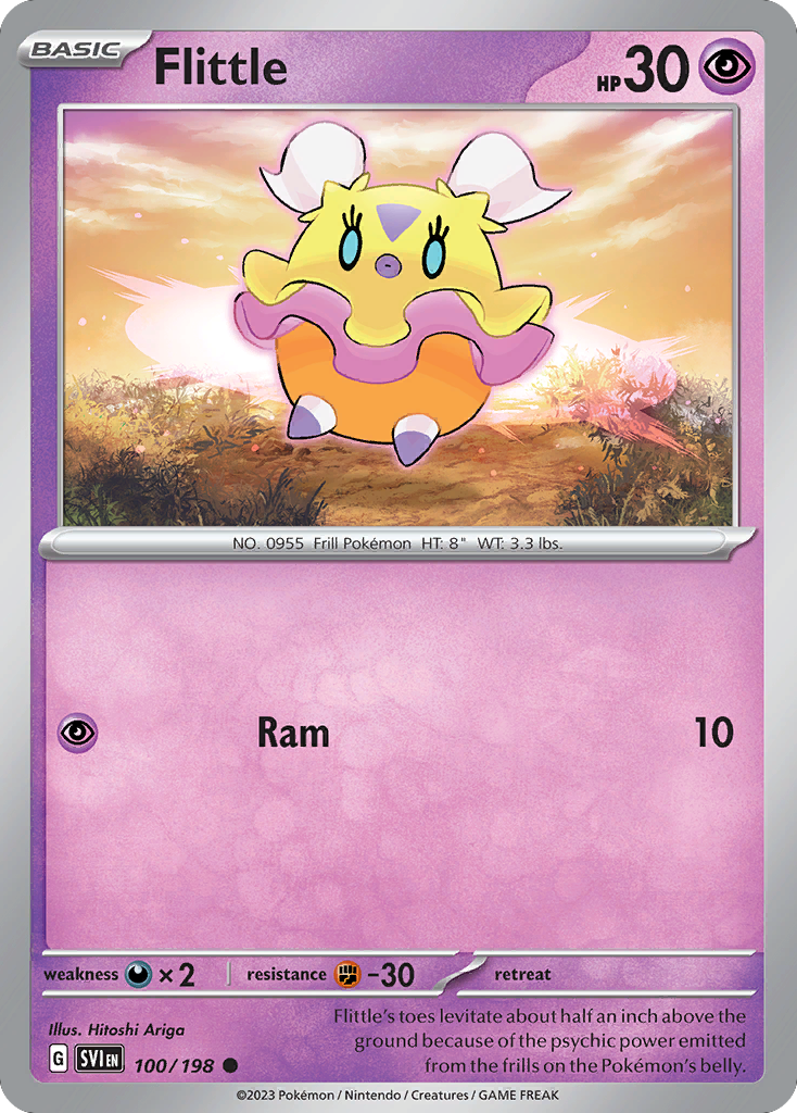 Flittle  - 100/198 - Reverse Holofoil