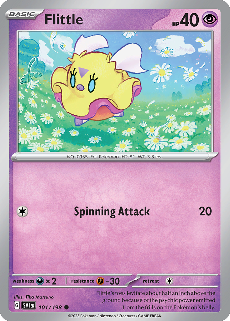Flittle  - 101/198 - Reverse Holofoil