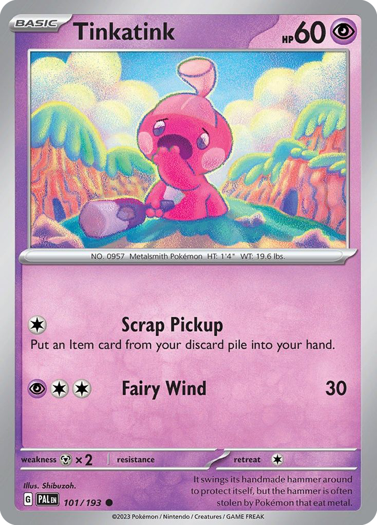 Tinkatink  - 101/193 - Reverse Holofoil