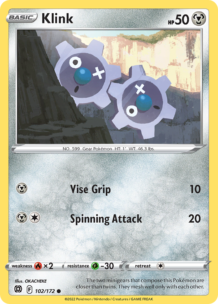 Klink - 102/172 - Reverse Holofoil