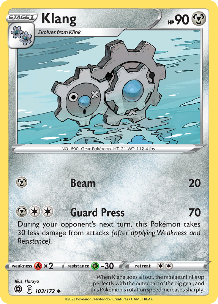 Klang - 103/172 - Reverse Holofoil