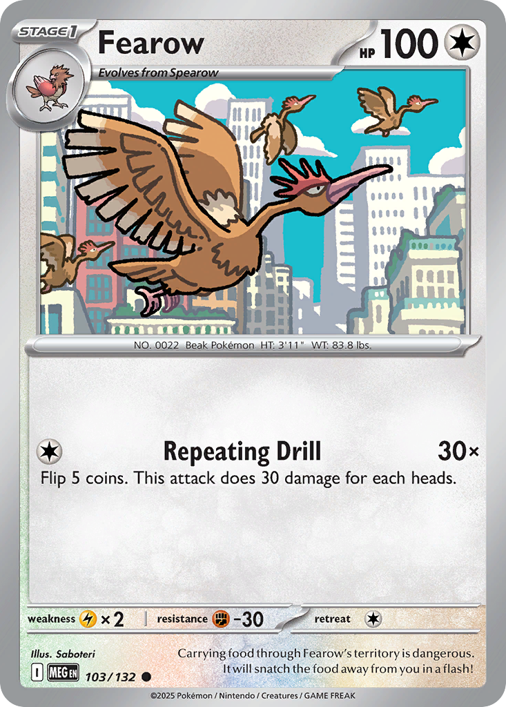 Fearow - 103/132